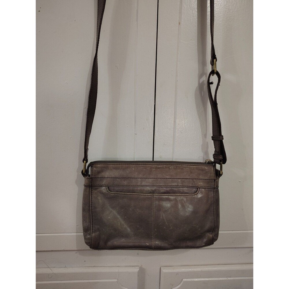 HOBO International Leather Crossbody Purse Shoulder Bag Boho Chic